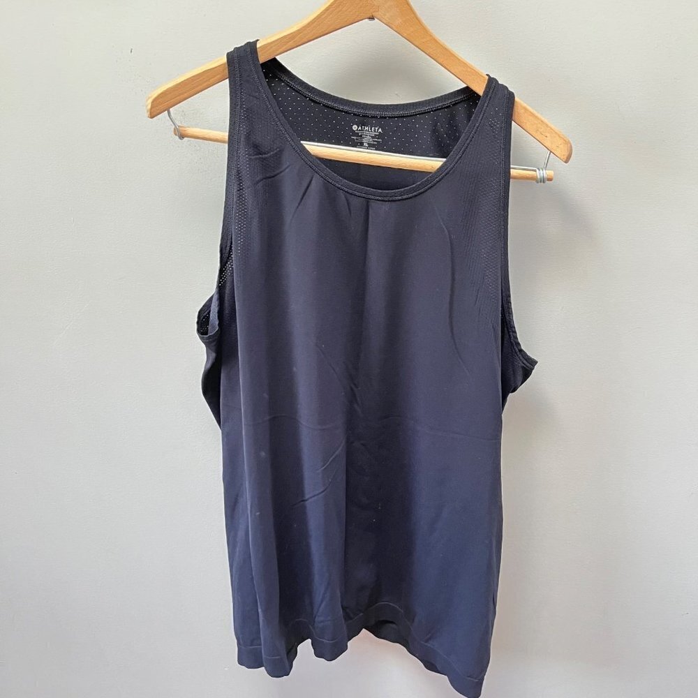 Athleta‎ Black Athletic Tank- Size XL